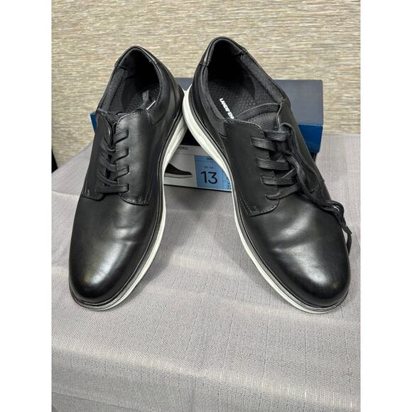 Lands End Sport Oxford Comfort Shoes Mens Size 13 Black & White 1908426 NEW main image 10